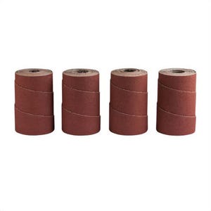 JET® Ready-To-Wrap™ 60-18180 Open Coat Pre-Cut Abrasive Sandpaper, For Use with Model JWDS-1836 18 to 36 in W Drum Sander, 180 Grit, Aluminum Oxide