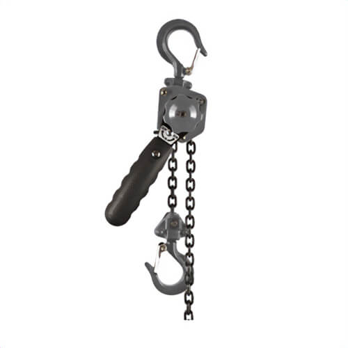 JET® 287105 JLP-A Mini Lever Chain Hoist, 0.25 ton Load, 30 ft Lifting, 6 in Lever, 60 lb Rated, 8-1/4 in Headroom