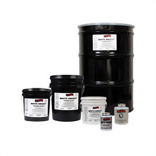 Jet Lube® 16402 White Knight™ Food Grade Anti-Seize Compound, 0.5 lb Brush-In Cap Bottle, Semi-Fluid Gel Form, White, 1.17