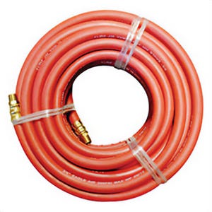 Eagle Air® 001-0061-0050I Air Hose, 3/8 in Nominal, 1/4 in NPT End Style, 50 ft L, 300 psi Working, EPDM