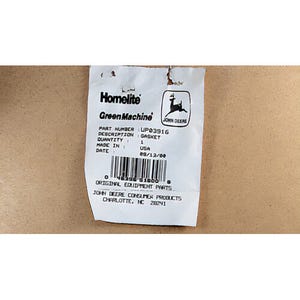 John Deere® UP03916 Homelite® Carburetor Gasket Kit