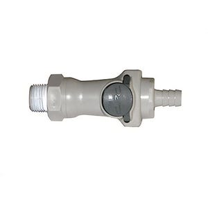 Justrite® 12011 Replacement Disconnect, For Use with Justrite® 12012 Disconnect Assembly Fittings, Polyethylene