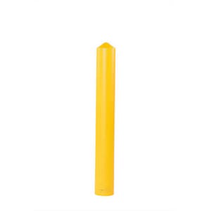 Justrite® 1737 Eagle® Yellow Smooth Post Sleeve, 8 in x 72 in