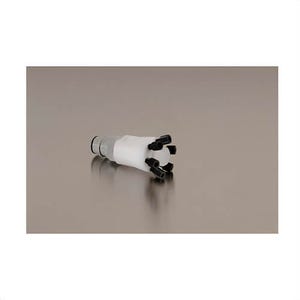 Justrite® 28178 HPLC Manifold with Polypropylene Quick Disconnect, For Use with Safety Disposal Cans, Polypropylene, Gray/White