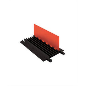 Justrite® GD5X125-O/B 5-Channel Guard Dog ADA Cable Protector, 1.25 in, OB