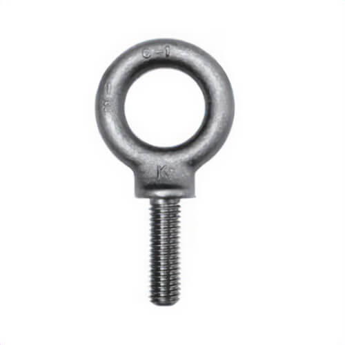 Ken Forging K2027 Fully Threaded Shoulder Pattern Eye Bolt, 5/8-11, 1-3/4 in L Shank, Drop Forged Carbon Steel