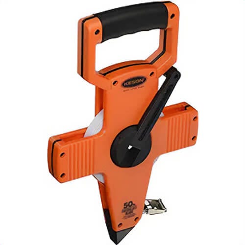 Keson® OTR1850 Open Reel Tape Measure Reel, Fiberglass, 50 ft L