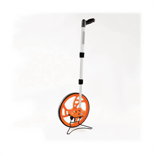 Keson® RR418 Contractor Grade Measuring Wheel, 9999 ft Measuring, 15-1/2 in dia Wheel, 4 ft Wheel Circumference