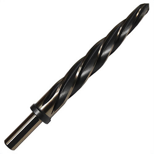 KFD® KFDRBSS15/16 Bridge Reamer, Imperial, 15/16 in dia x 6-7/8 in L, 1/2 in dia Round Shank, Straight Flute