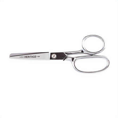 Klein® 106F Heritage Cutlery™ Straight Trimmer, 2-5/8 in L of Cut, 6-1/8 in OAL, Standard Tip, Standard Edge, Carbon Steel Blade