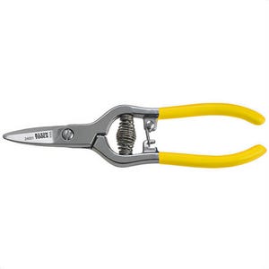 Klein® 24001 Spring Action Snip, Industrial Self-Opening, 1 in Length of Cut, Non-Slip Snip Type, 6-1/2 in OAL