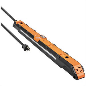 Klein® 29602 Power Strip Pro, PC, ABS, Orange/Black