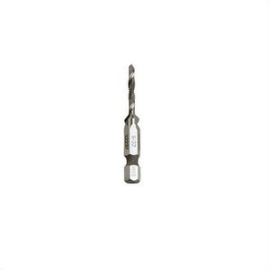 Klein® 32237 Drill Tap Tool, Imperial, #6 Drill, #6-32, Hex Shank, 1/4 in Shank dia, Steel