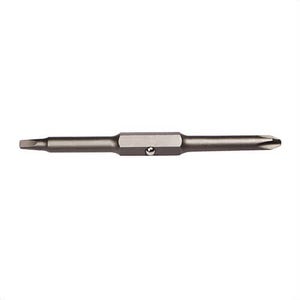 Klein® 32410 Replacement Bit, Imperial, #2 point, Phillips®/Square Recess point, Steel