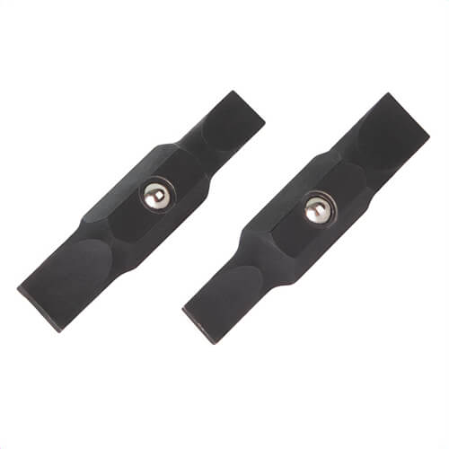 Klein® 32482HD Replacement Bit, for use with Impact Rated Multi-Bit Screwdriver/Nut Driver, Steel, 3/16 in and 1/4 in, 2 pc