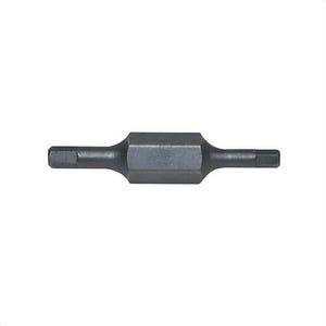 Klein® 32547 Double End Replacement Screwdriver Bit, 3/32 in, 7/64 in, 1-1/4 in OAL, Hex Tip, Steel