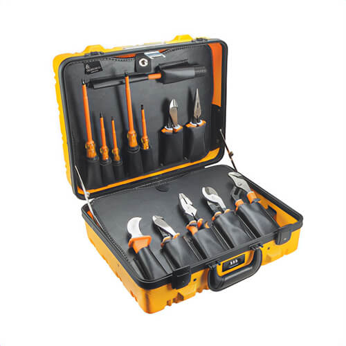 Klein® 33535 Replacement Case, 18-7/8 in OAW, 15-3/8 in Overall Depth, 8-1/4 in Overall Height, For: 33525 Utility Tool Kit, 13 pc