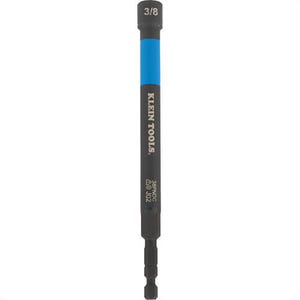 Klein® 38PNDC Magnetic Color-Coded Power Nut Setter, 3/8 in, Blue, Steel Alloy
