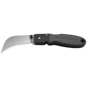 Klein® 44005 1-Blade Compact Lightweight Pocket Knife, AUS8 Stainless Steel Hawkbill/Sheepsfoot Blade, 2-5/8 in L Blade, Lock Back Opening