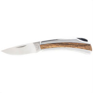Klein® 44032 Pocket Knife, Compact Lightweight Lockable, 1-5/8 in Blade Length, Drop point Blade, Stainless Steel Blade