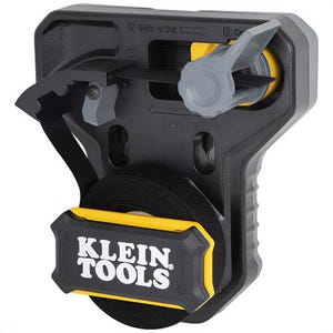 Klein® 450-900 Hook and Loop Tape Dispenser, Versatile Cable Ties, Custom Length, 6.42 L x 5.83 W x 2.88 H in