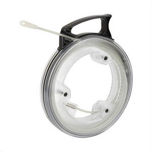 Klein® 50550 Glow Fish Tape, 0.153 in W Tape, 20 ft L Tape, Fiberglass Tape, Clear/White