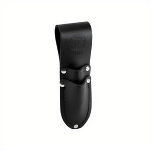 Klein® 5187T Knife Holder, Tunnel, For 2100-5/2100-7 Klein® Electrician's Scissors and 44200 Cable Splicer's Knife, Leather, Black