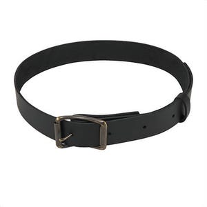 Klein® 5202L General Purpose Belt, Heavy Duty, L, 1-1/2 in Belt Width, 38 to 46 in Waist, 1-1/2 in OAW, Leather, Black