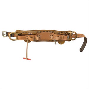 Klein® 5278N-18D Full Floating Body Belt, Natural, 32 in-40 in