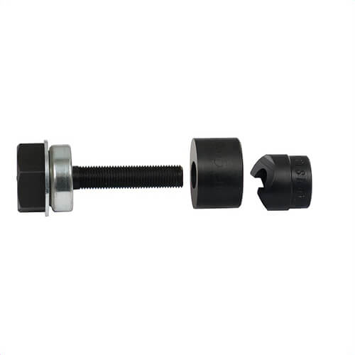 Klein® 53728SEN Knockout Punch Set, 10 ga Capacity, For use with Knockout Punches, 1/2 in Conduit/Pipe, Steel