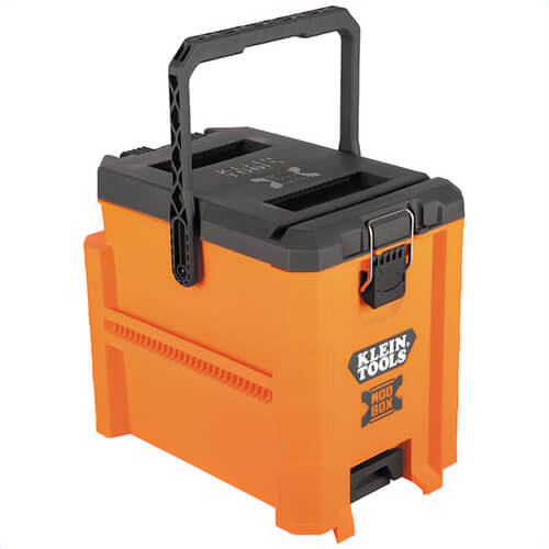 Klein® 54824MB MODbox™ Hybrid Toolbox, Impact Resistant Polymers, Orange