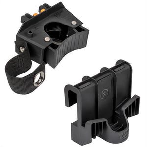 Klein® 54852MB MODbox™ Utility Cart Conduit Bender Holder, for use with MODbox™ Utility Cart, Plastic, Nylon Strap, Black, 2 pc