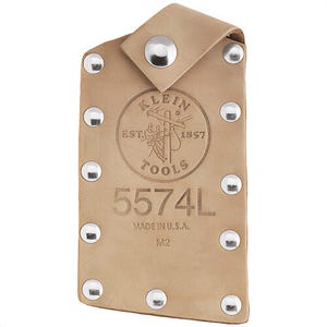 Klein® 5574L Splitting-Knife Guard, Large, For use with: 1515-1 Large Splitting Knife, Leather, 8 in L