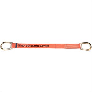 Klein® 5606 Pole Sling, For use with Running Loop Wraparound, 39 in L x 2 in W, Nylon, Red