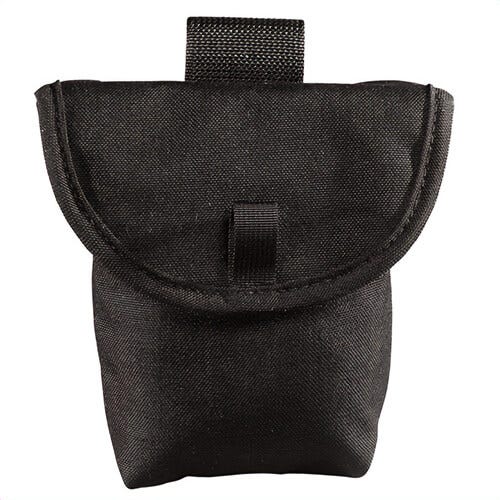 Klein® PowerLine™ 5714 Closeable Pouch, 1 pocket, Nylon, Black, 6-3/4 in L x 7-1/2 in W x 6-3/4 in D, Up to 2.25 in Belt Width