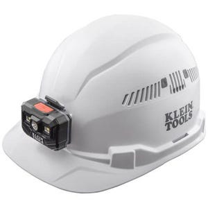 Klein® 60113RL Adjustable Vented Type 1 Hard Hat, 6.5 Fits Mini Hat, 8 Fits Max Hat, ANSI Electrical Class: C, ANSI Impact Rating: ANSI Z89.1-2014