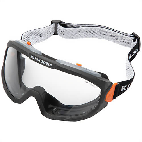 Klein® 60479 Safety Goggles, Anti-Fog, Clear Lens With UV Protection