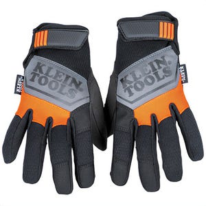 Klein® 60597 General Purpose Gloves, Spandex, Soft Suede, 1 in thick, X-Large