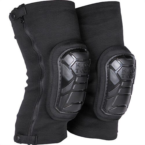 Klein® 60628 Tough-Flex Knee Pad Sleeve, Black, S/M