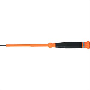 Klein® 6254INS Insulated Precision Screwdriver, 1/8 in Slotted, Steel, Blue