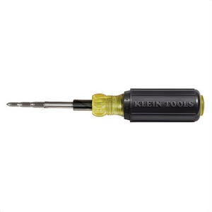 Klein® 626 Tapping Tool, 6-in-1, NC/NF, 0.19/0.188 in, 0.249/0.247 in Shank dia, 3.38 in Shank Length, 1/4-20 Tap Drill
