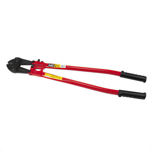 Klein® 63330 Bolt Cutter, Cutting Capacity: 1/2 in Soft/Medium Material, Forged Alloy Steel Cutting Edge, Center Cut Style, Forged Alloy Steel Jaw
