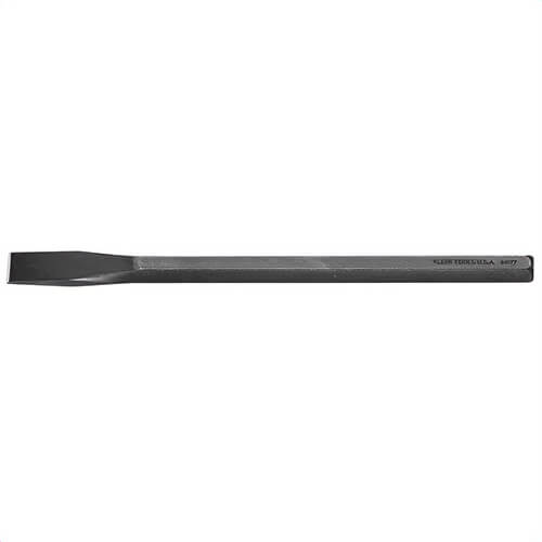 Klein® 66177 Cold Chisel, Long, 3/4 in Tip, 3/4 in Blade Width, 12 in OAL