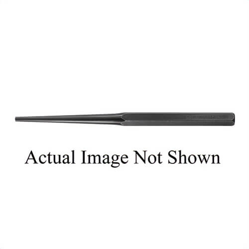 Klein® 66340 Tapered Drift Punch, 1/8 in, 8 in OAL, High Carbon Steel Tip