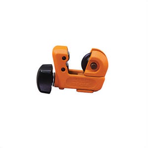 Klein® 88910 Tubing Cutter, Mini, 1/8 to 5/8 in Nominal Capacity, Steel Blade, Cast Zinc Alloy Body, Alloy Handle