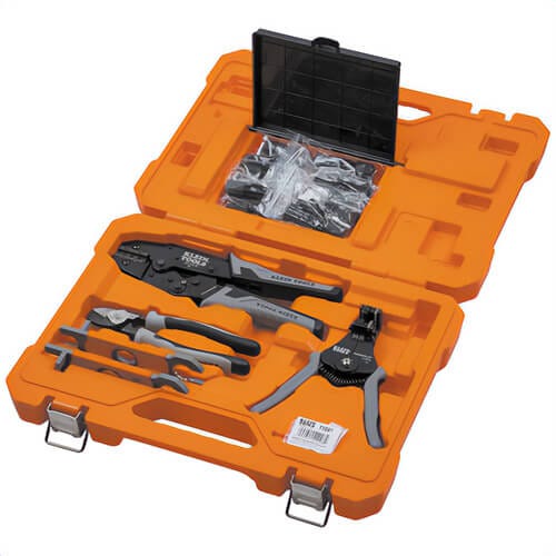 Klein® 92919S PV Connection Solar Tool Set, Steel, 6 pc