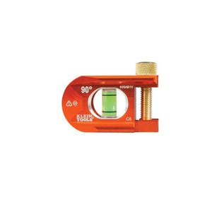 Klein® 935AB1V Accu-Bend™ Conduit Level, 2-1/2 in L x 1.48 in W, Medium Fine° Vial Position, Aluminum