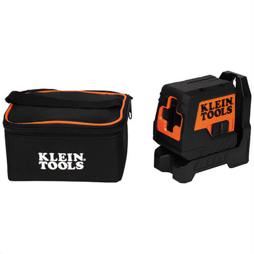 Klein® 93MCLS Red Mini Cross-Line Laser Level with Soft Case