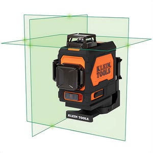 Klein® 93PLL Rechargeable Self-Leveling Green Planar Laser Level