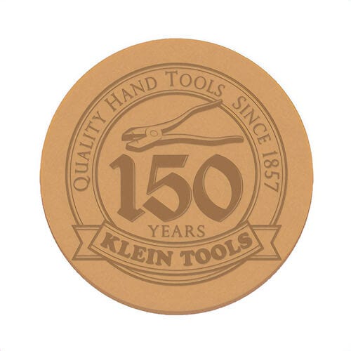 Klein® 98028 Tools Coasters, 6 pc Coaster Set, Leather